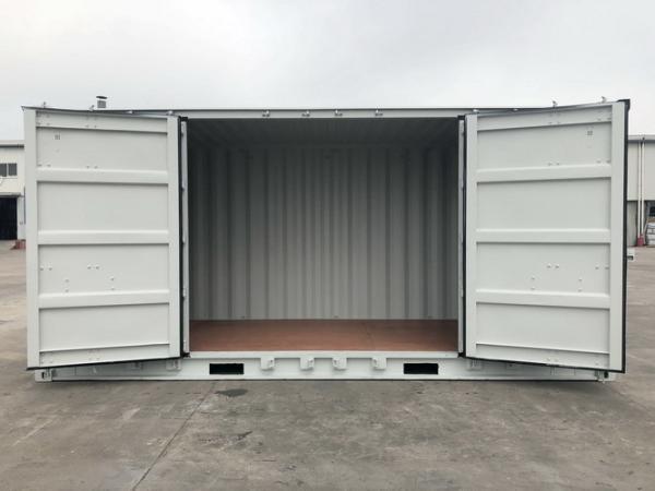 20ft High Cube Side Opening Shipping Container With Cargo Doors Industrial