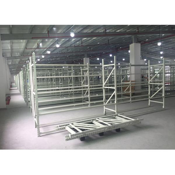 Système de rack de stockage industriel léger revêtement en poudre Finition 100kg-120kg/couche