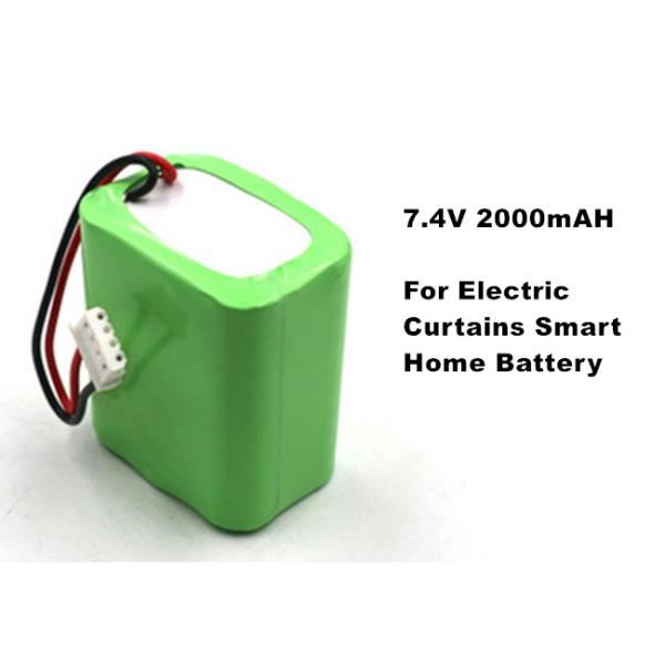 Литий-ионный аккумулятор 7,4 v 2000mah резервного батарейного питания MSDS 14.8WH умный домашний
