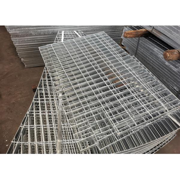 Q235 Toothed Flat Steel Galvanised Trench Grates Rust Resistance