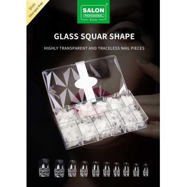 OEM Full Cover Eagle Mouth Natural Soft Gel False Nails Designs Artificial Nail Tips