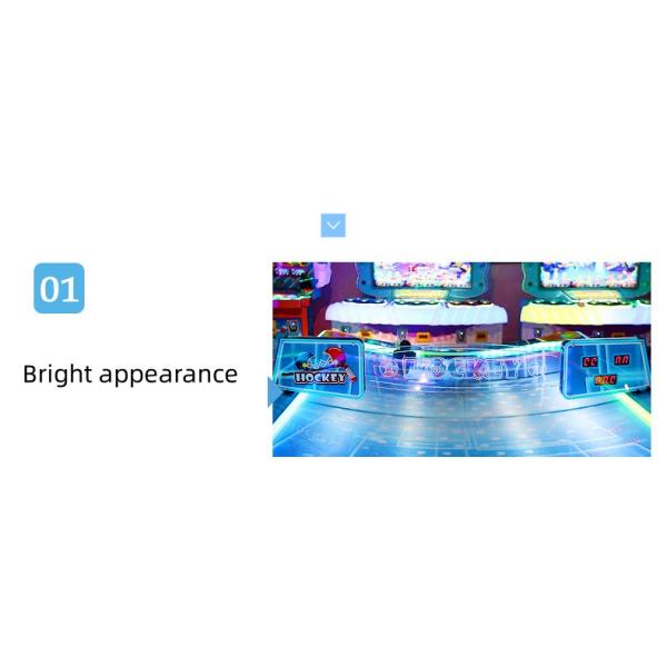 2 Players Indoor Air Hockey Arcade Machine Pucks With Multi Balls