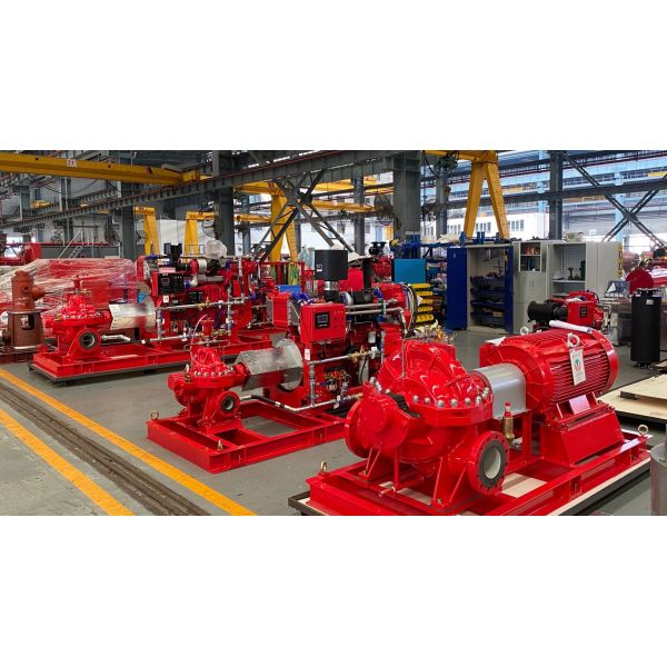 750 GPM @ 155 PSI UL/FM Split Case Fire Pump Electric Motor Driven | NFPA20