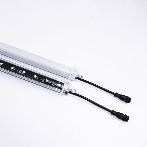1000mm LED Meteor Lights RGB Full Color Milky White Tube for Outdoor Decorative Application
