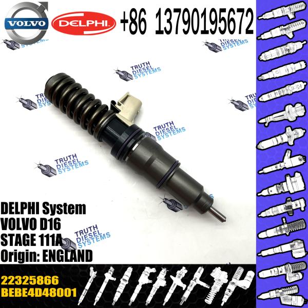 High Quality Diesel Fuel Injector 22325866 BEBE4D48001 For VOL PENTA MD STAGE II