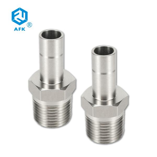 Hexagon AFK Stainless Steel Gas Adapter 1/4 Inch Forged