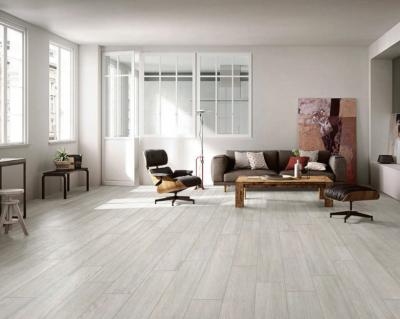 9.5mm Gray Wood Tiles léger, tuiles en bois extérieures de porcelaine d'effet de GV 200x1200mm