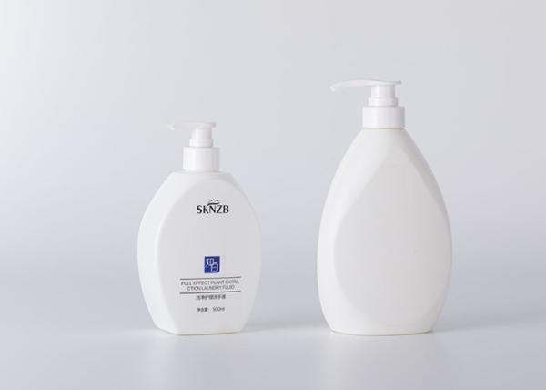 500ml Customize HDPE Plastic Cosmetic Bottles For Shower Gel Packaging