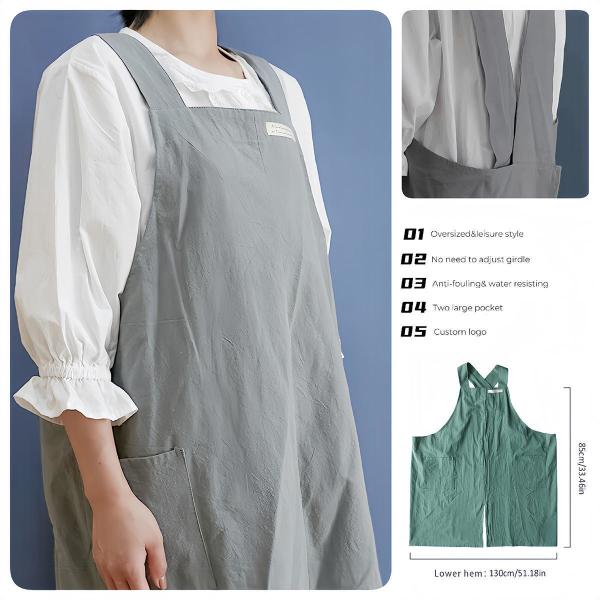 Shopping for Custom Logo Kitchen Chef Cooking Coffee Restaurants Cross Back Cotton Apron