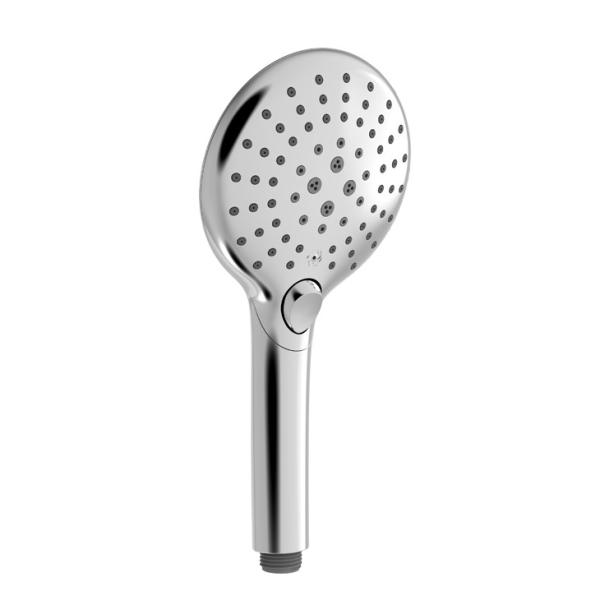 Rainfall Bathroom Practical Bath Handheld Shower Nozzle Smooth Surface Treatment Button Switching Function
