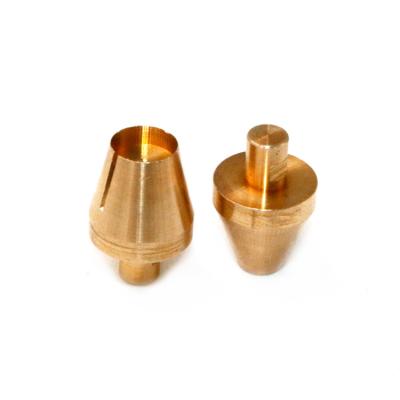 Brass CNC Machining Parts Service Custom CNC Lathe Turning Parts