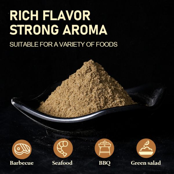 Factory Supply Blended Raw Cumin Powder Chinese Flavor Seasoning for Cooking Dried Cumin Sprinkle