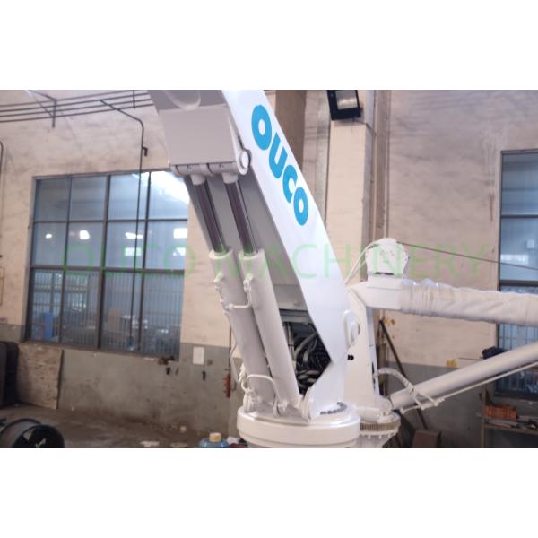 Морские краны постамента баржи 5M телескопичные оффшорные