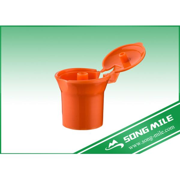 24mm,28mm  Orange   Useful Plastic Cap for Cosmetic Packaging