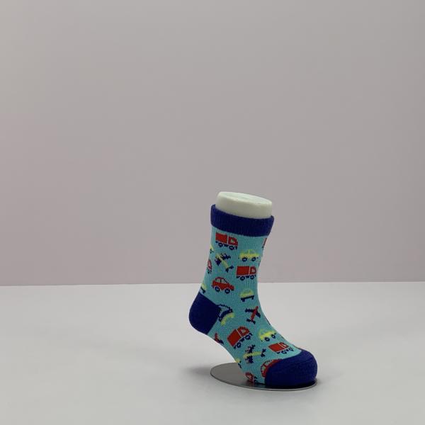 70%Cotton 28%Polyester 2%Spandex Winter Infant Children Breathable Thick Knitted Socks
