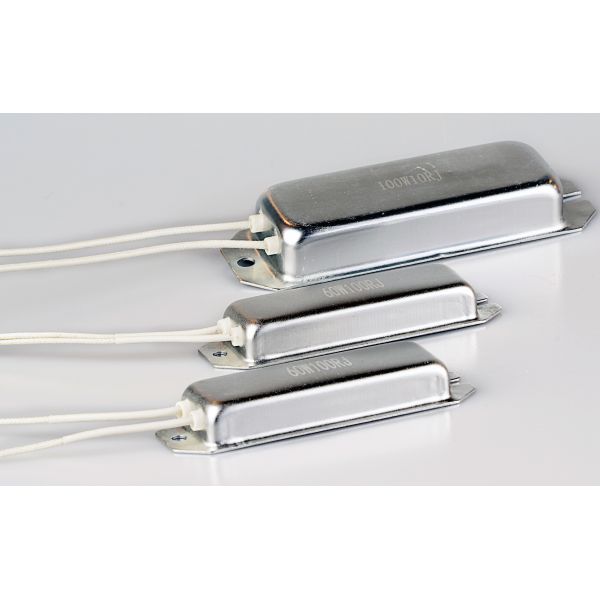 Résistant à la coque en aluminium de 60W 100W 200W RX19 ohm Résistant à la coque en aluminium Résistant au freinage