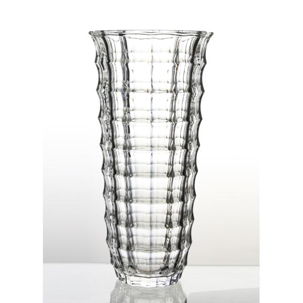 High Quality Window Collection Transparent Clear Engraved Exquisite Glass Vase