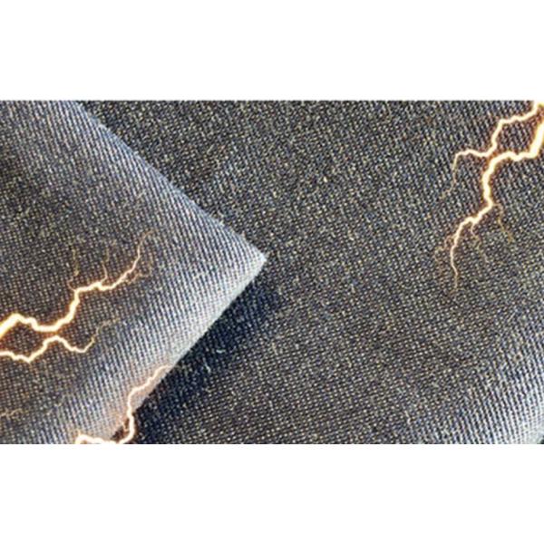 Workwear Tencel Denim Fabric 20S 240gsm Anti Static Clothing Material Cool Touch