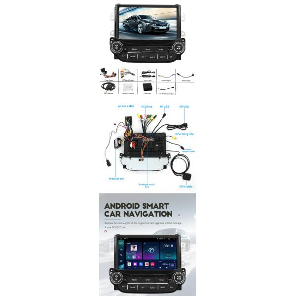 Сенсорный экран Android Car Stereo Carplay для Chevrolet Malibu 2012-2014
