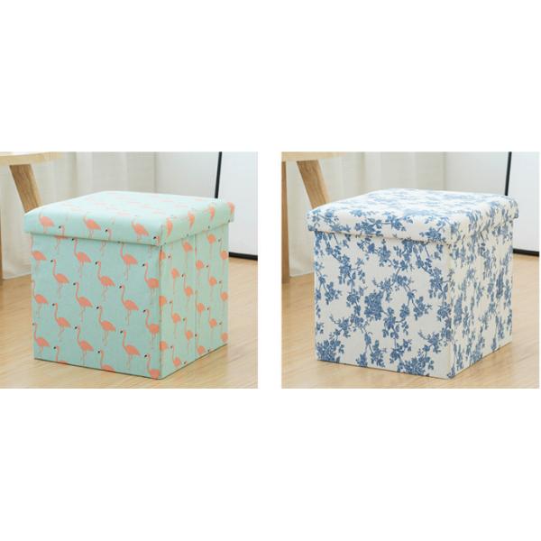 Living Room Contemporary Footstool Ottoman With Storage