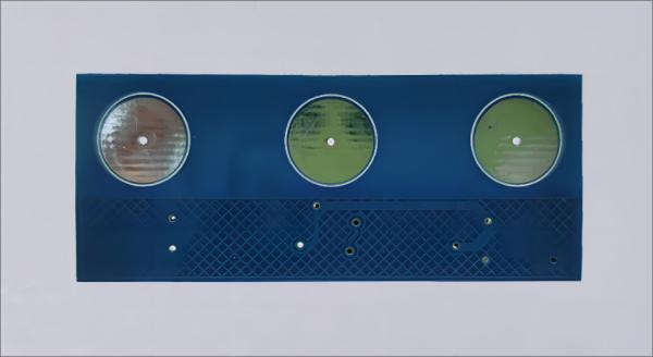 PCBA com interruptor de toque, escurecimento sem passos e funções de comutação de três cores para luz LED