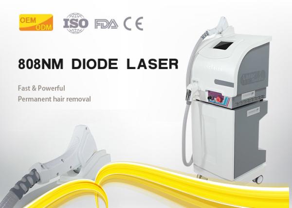 Pulse Mode Permanent Hair Removal Laser Machine , 808nm Painless Hair Removal Machine