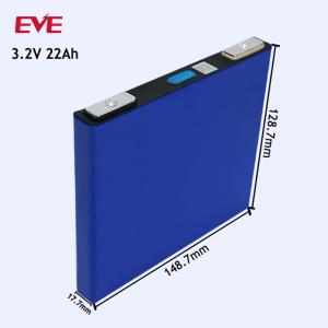 EVE 22ah LF22K 20C à haute décharge Prismatique batterie au lithium Lifepo4 4