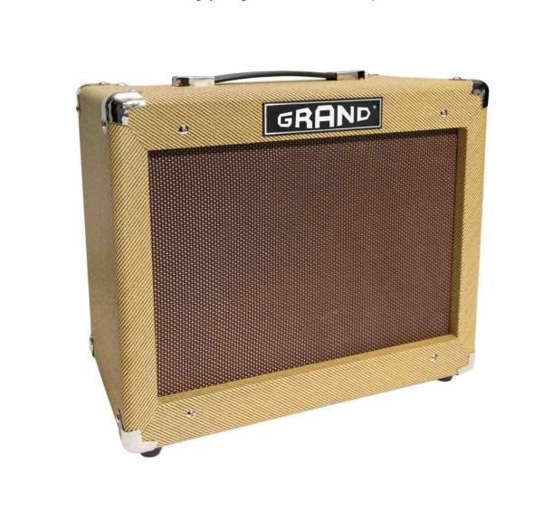 Grand Legacy Vintage 35 Watt Solid State Bass Amplifier Combo Tweed (BA-35V)