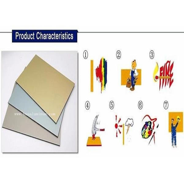 PE Coated 3mm Aluminium Composite Panel Sign Board For Apartment