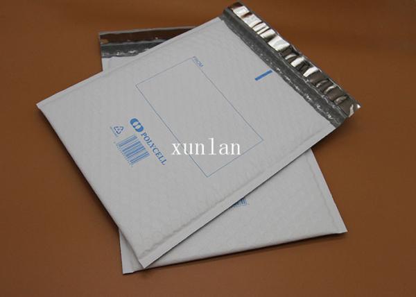 Self Adhesive Seal Shipping Bubble Mailers , Eco - Friendly Poly Mailer Envelopes