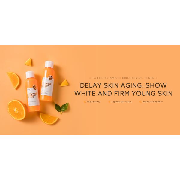 Moisturizing Face Toner Hydrating Whitening Brightening Facial Skin Care Vitamin C Toner