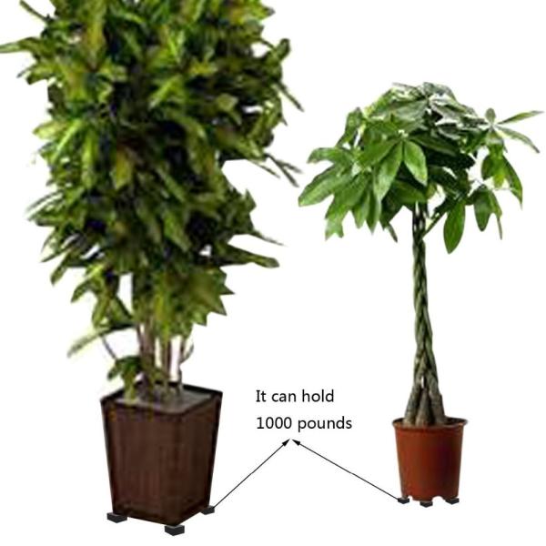 Outros elevadores para vasos de flores de pés Elevadores de borracha durável para vasos de plantas invisíveis