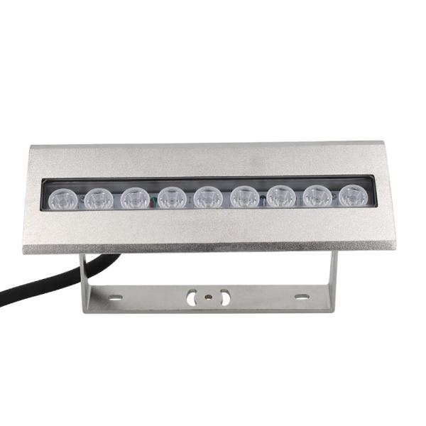 luzes subaquáticas de aço inoxidável de 316l Rgb, luz subaquática de 9x4w IP68