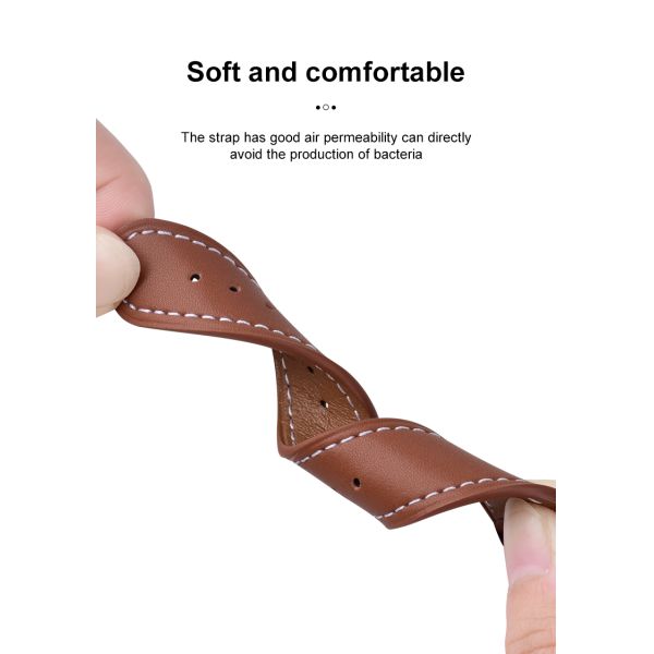 20mm Genuine Leather Watch Replacement Strap · Engraved/Laser-Etched Patterns