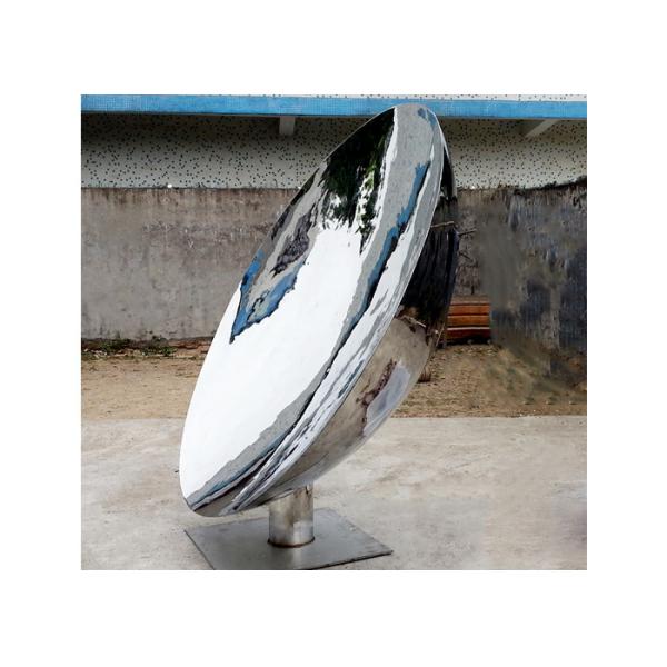 100cm 120cm 150cm Dia Stainless Steel Sky Mirror Sculpture