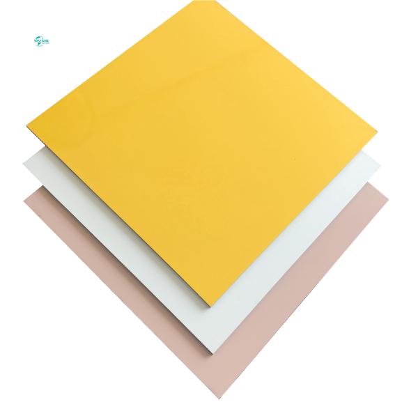 Panneau composite en aluminium Acp brillant d'une épaisseur de 2 mm