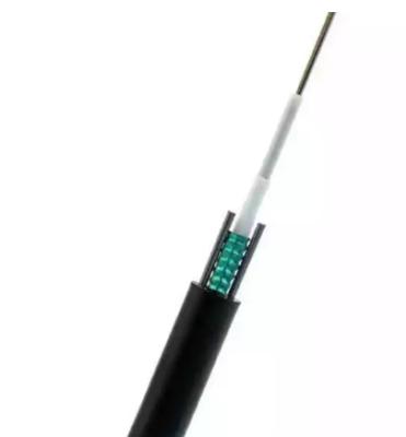 12 Fiber Aerial Optical Fiber Cable GYXTW G652D / SM 1500N For Telecom Comunication