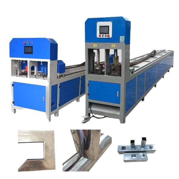 Hydraulic Pipe Angle Pre-Punching Machine for Steel Punching Holes Design 60T Weight