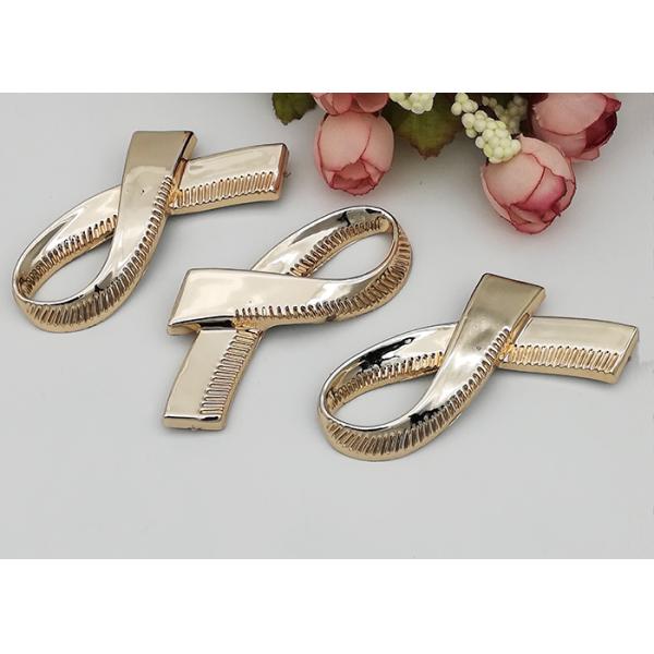 Bow Design Fashion Shoe Buckles Decorative Accessories For Ladies Shoe