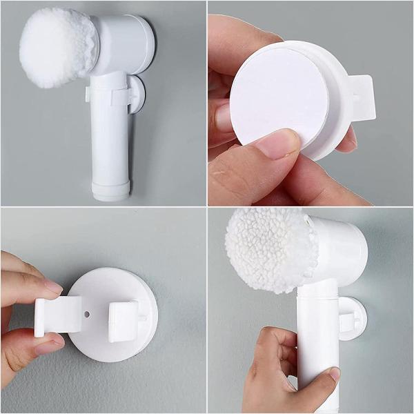 Depurador eléctrico de la vuelta del ABS recargable con 3 cabezas del cepillo