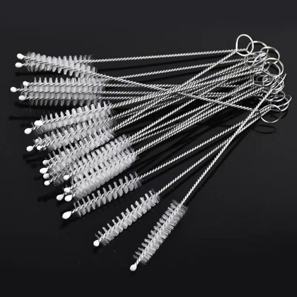 Customized Long Straw Brush Nylon Pipe Tube Cleaner Cleaning Brush