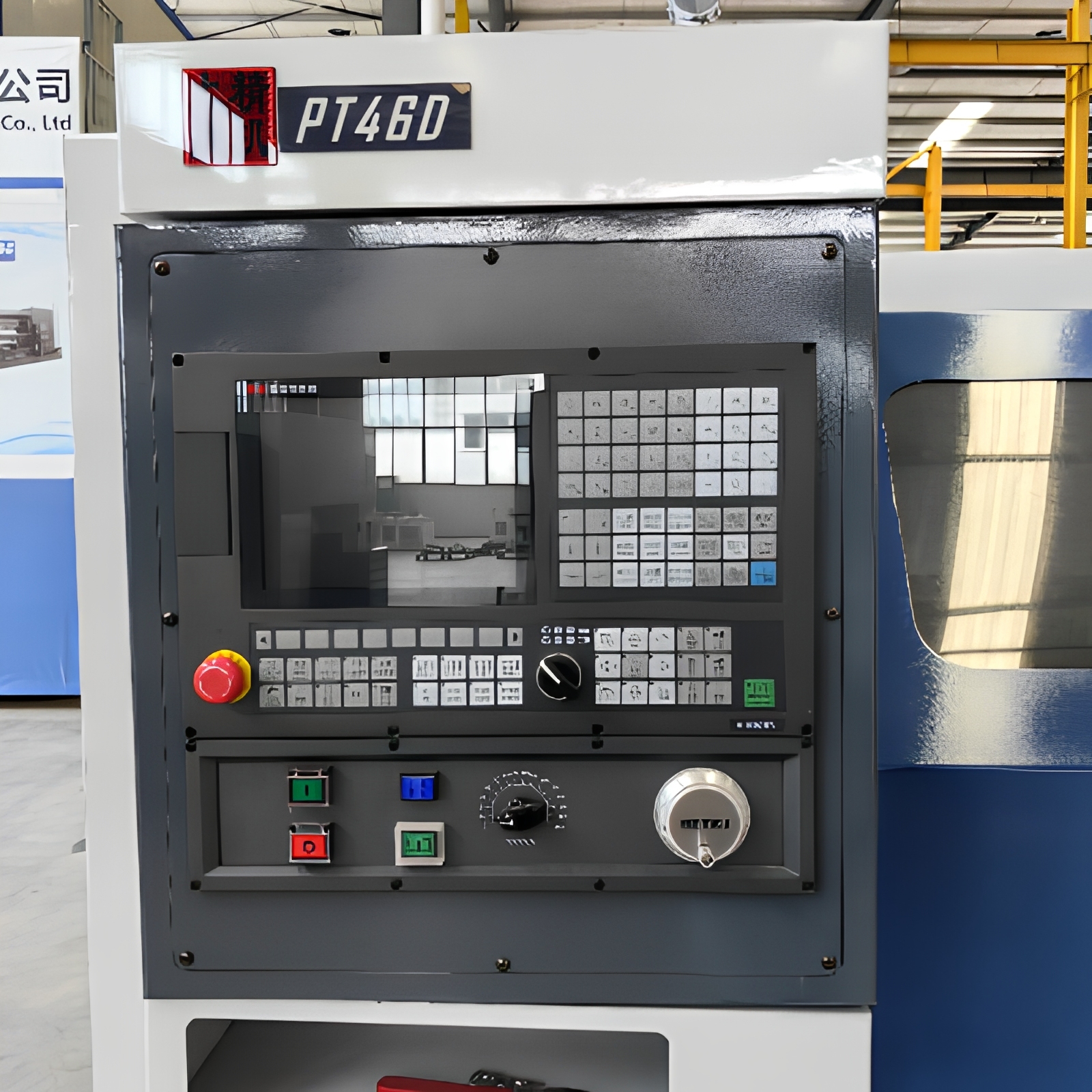 PT36 Fanuc CNC Mill Turn Center Single Spindle 300mm Max Length 2 Axis 1 Year Warranty