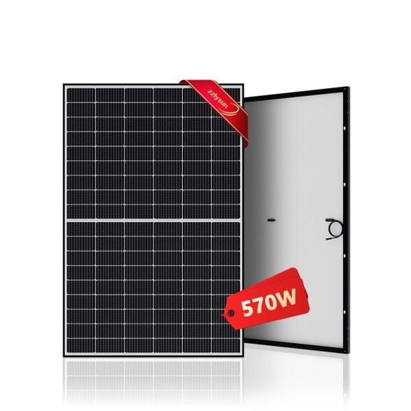 Warehouse N Type Solar Panel High Efficiency PV Module Getting Energy System