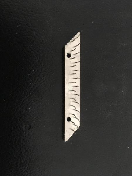 Fils électroniques de lame de harnais de ressort de machine de sangle de jacquard