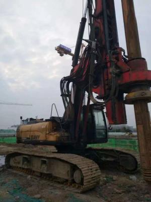 Euro III Used Rotary Drilling Rig Used Piling Equipment ISUZU 6UZ1
