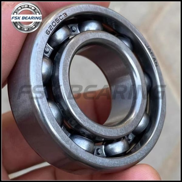 China FSK 6205C3 Deep Groove Ball Bearing ID 25mm Car And Motorcycle Engine Gearbox Bearing