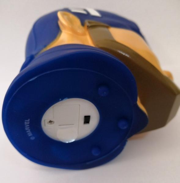 3D Marvel Captain America Night Light / Blue Battery Captain America Led Light