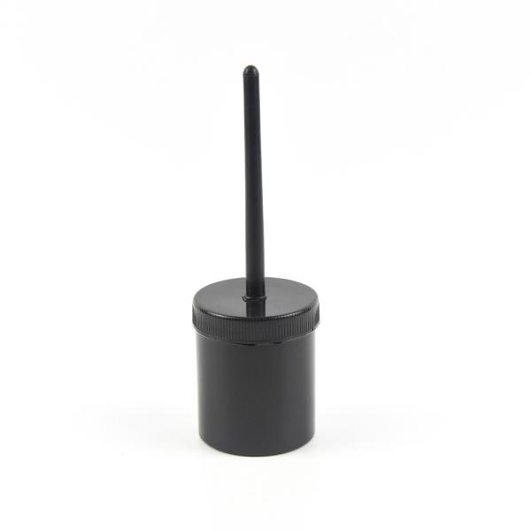 20*φ3.8 cm plastic round cap horse grooming brush products hoof dressing brush