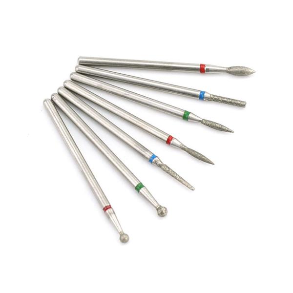 Pedazo limpio de la cutícula de la manicura del diamante, bacteriano anti del taladro del removedor de la cutícula