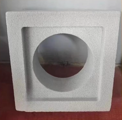 Very lightweight Foamed Ceramic Hollow Brick Facade Panels Wall Block